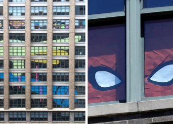 Building-Post-It-War-Notes-NYC-Manhattan