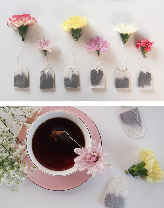 Flower Tea Bags