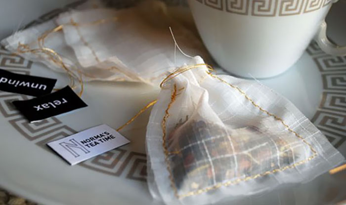 Handsewn Fabric Tea Bags For Loose Tea Favors