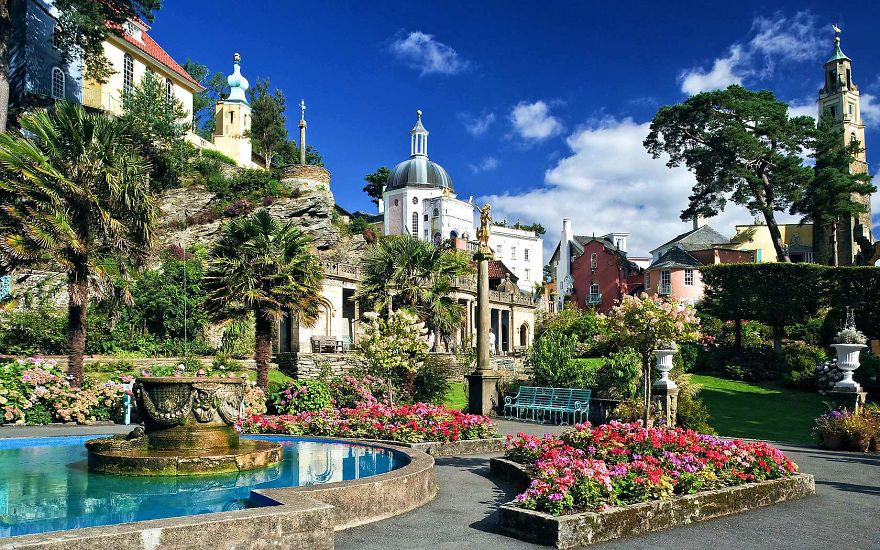Portmerion, North Wales, One Of The Most Beautiful And Quirky Town, Worth Seeing!