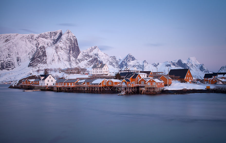 A Small Village On The Water, Lofoten, Norway