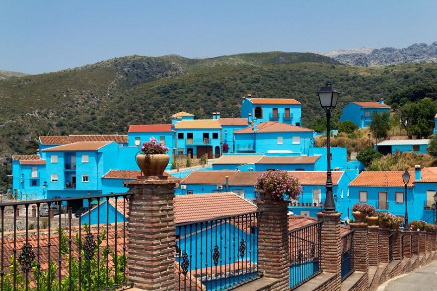 Smurf-Like Village Of Júzcar, Spain