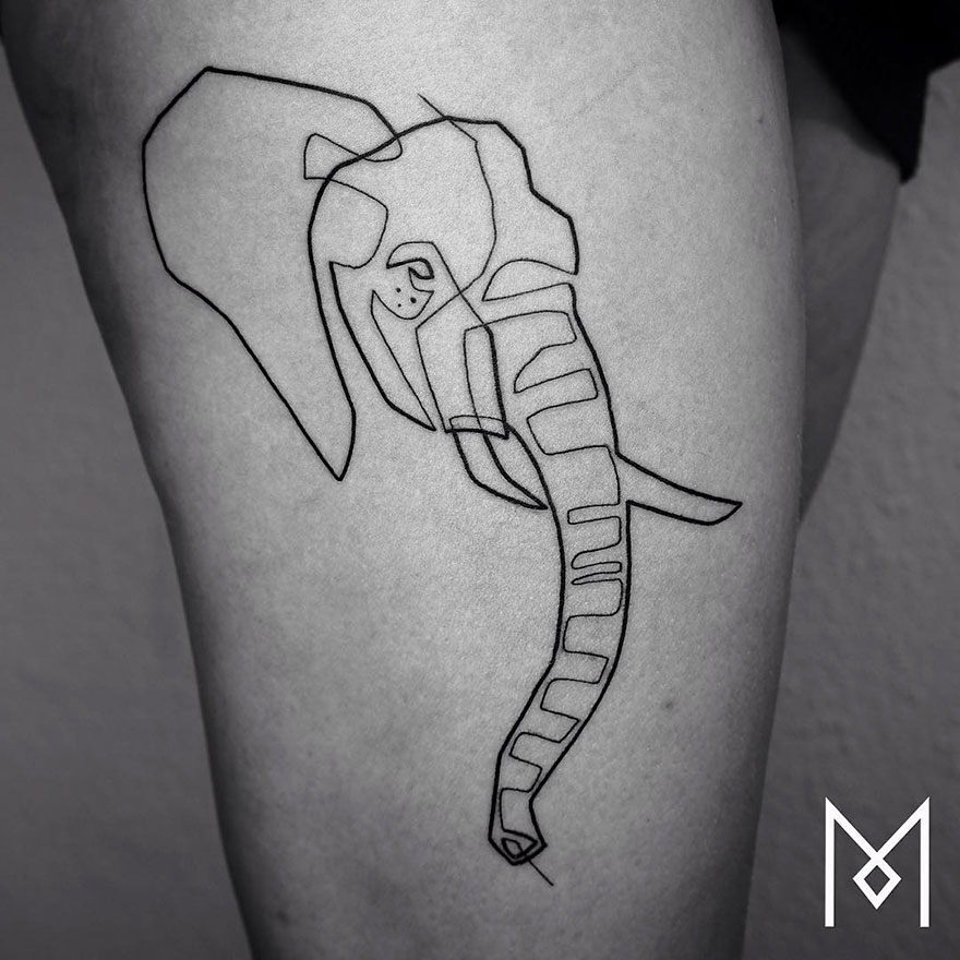 Minimalist-Single-Line-Tattoos-By-Mo-Ganji