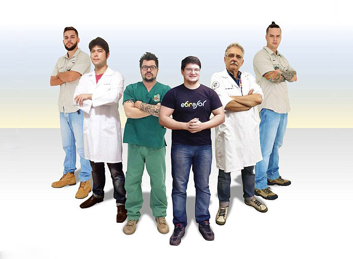 The Animal Avengers Assemble Includes Four Vets, One Dental Surgeon, And A 3D Designer