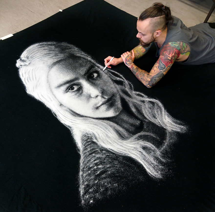 Daenery’s salt portrait