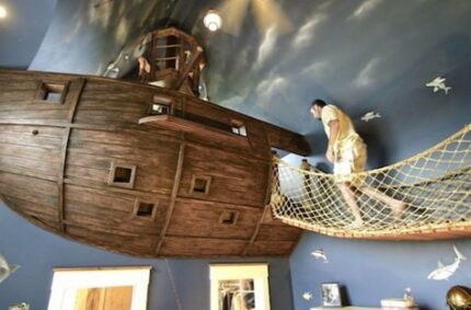 The Ultimate Pirate Ship Bedroom