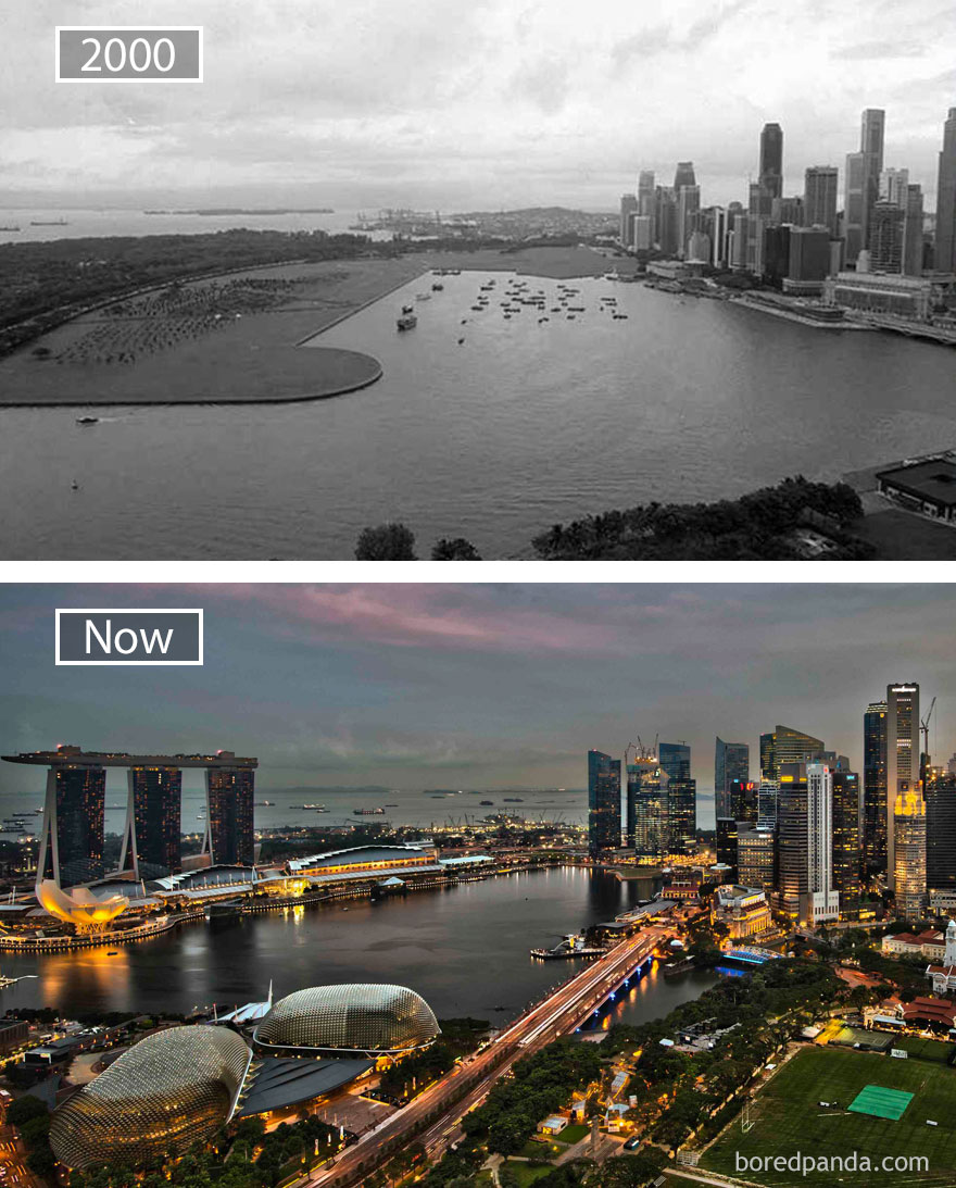 Singapore, Republic Of Singapore – 2000 And Now