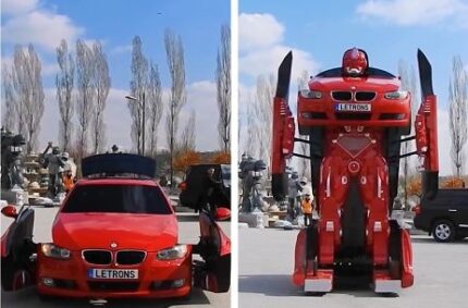 Turkish Engineers Just Made A Real-Life Drivable BMW Transformer (Video)