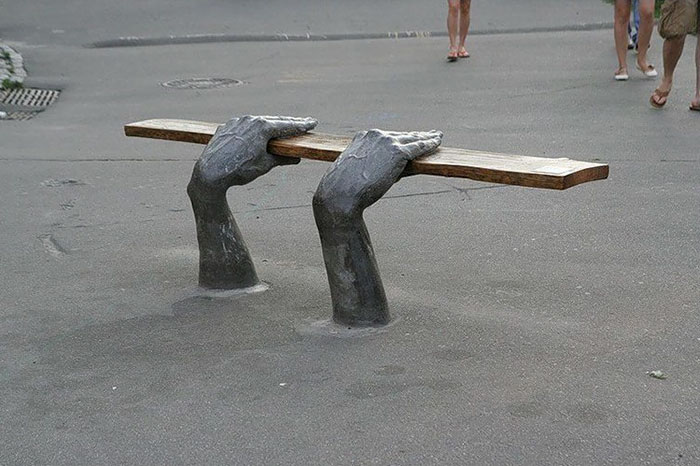 Bench In Kyiv, Ukraine