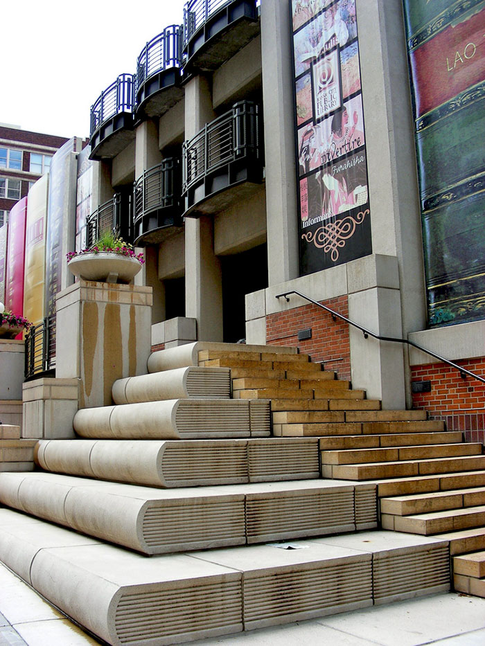 Kansas City Public Library Stairs