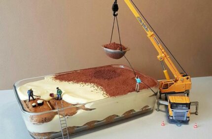 Italian Pastry Chef Creates Miniature Worlds With Desserts