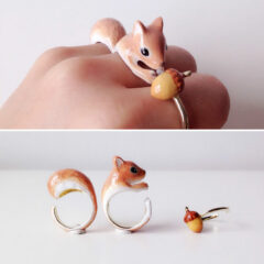 3-Piece Rings That Become Animals When You Wear Them All At Once