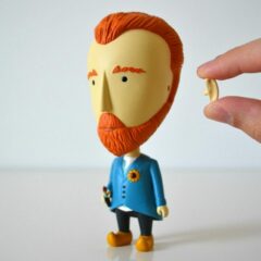 Van Gogh Action Figure With A Detachable Ear Is A Perfect Gift For Art Lovers