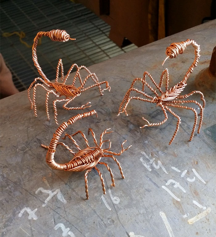 Copper Wire And Being Bored At Work