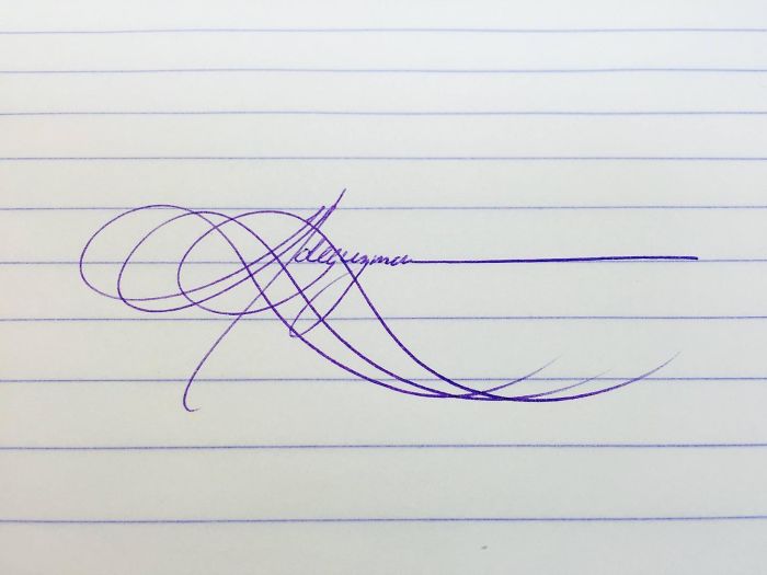 Bored At Work, So Here's My Signature