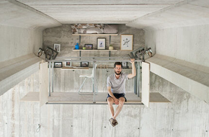 Spanish Designer Builds A Secret Studio Beneath A Busy Bridge In Valencia
