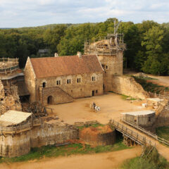 For 20 Years The French Have Been Building A Medieval Castle Using Medieval Techniques, And The Result Is Incredible