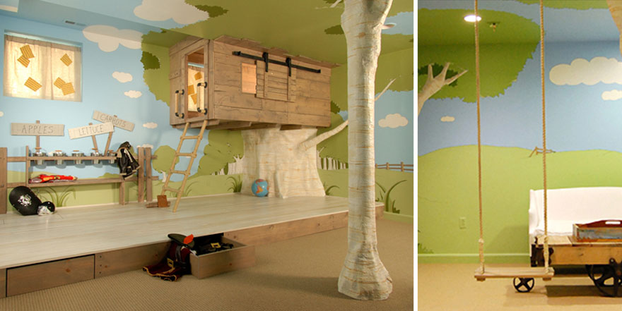 Tree House Bedroom