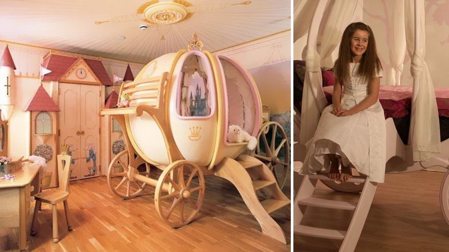 Princess’ Carriage And Bedroom