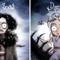 If Tim Burton Illustrated ‘Game Of Thrones’ Characters