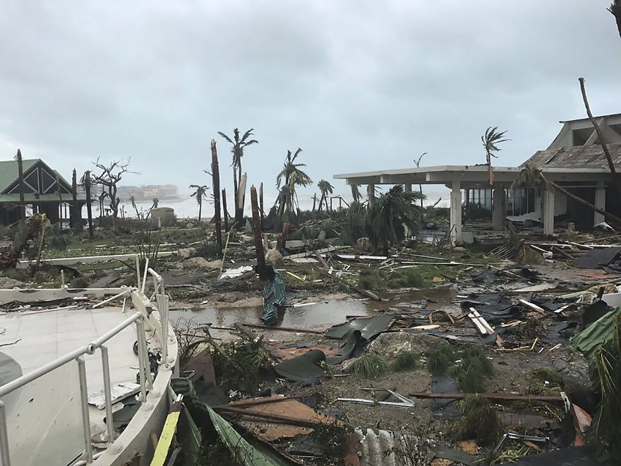 Aftermath Of Hurricane Irma In St. Martin