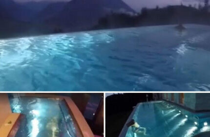 People are Calling This Rooftop Infinity Pool in the Swiss Alps the Stairway to Heaven