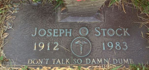 My Great Grandfather's Headstone. I Have Never Met Him, But I Wish I Had