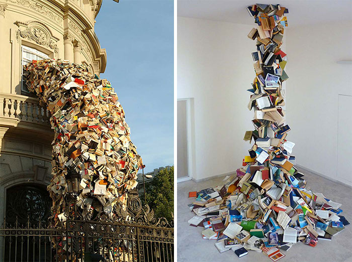 Book Sculptures By Alicia Martin