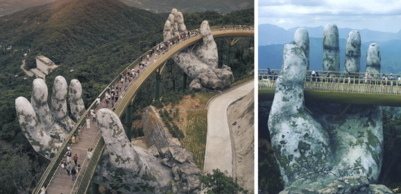 Breathtaking Bridge In Vietnam Has Just Been Opened And It Looks Like Something From Lord Of The Rings