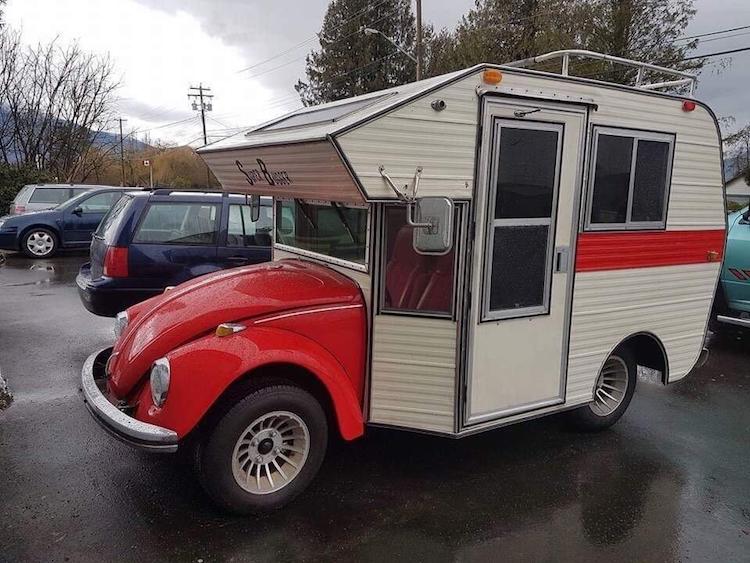 These Volkswagen Beetles Converted Into RV Hybrids Called ?Bug Campers?