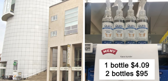 Danish Supermarket Comes Up With A Brilliant Pricing Trick To Stop Hand Sanitizer Hoarding