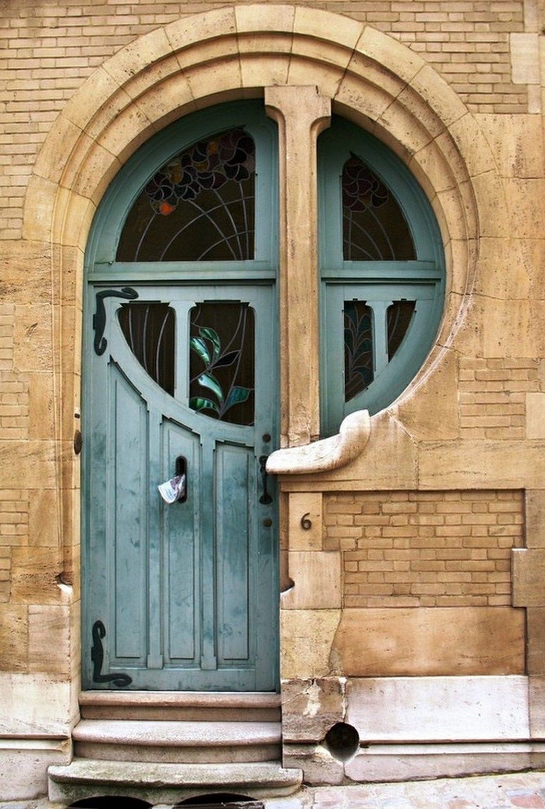 Art Nouveau Doorway