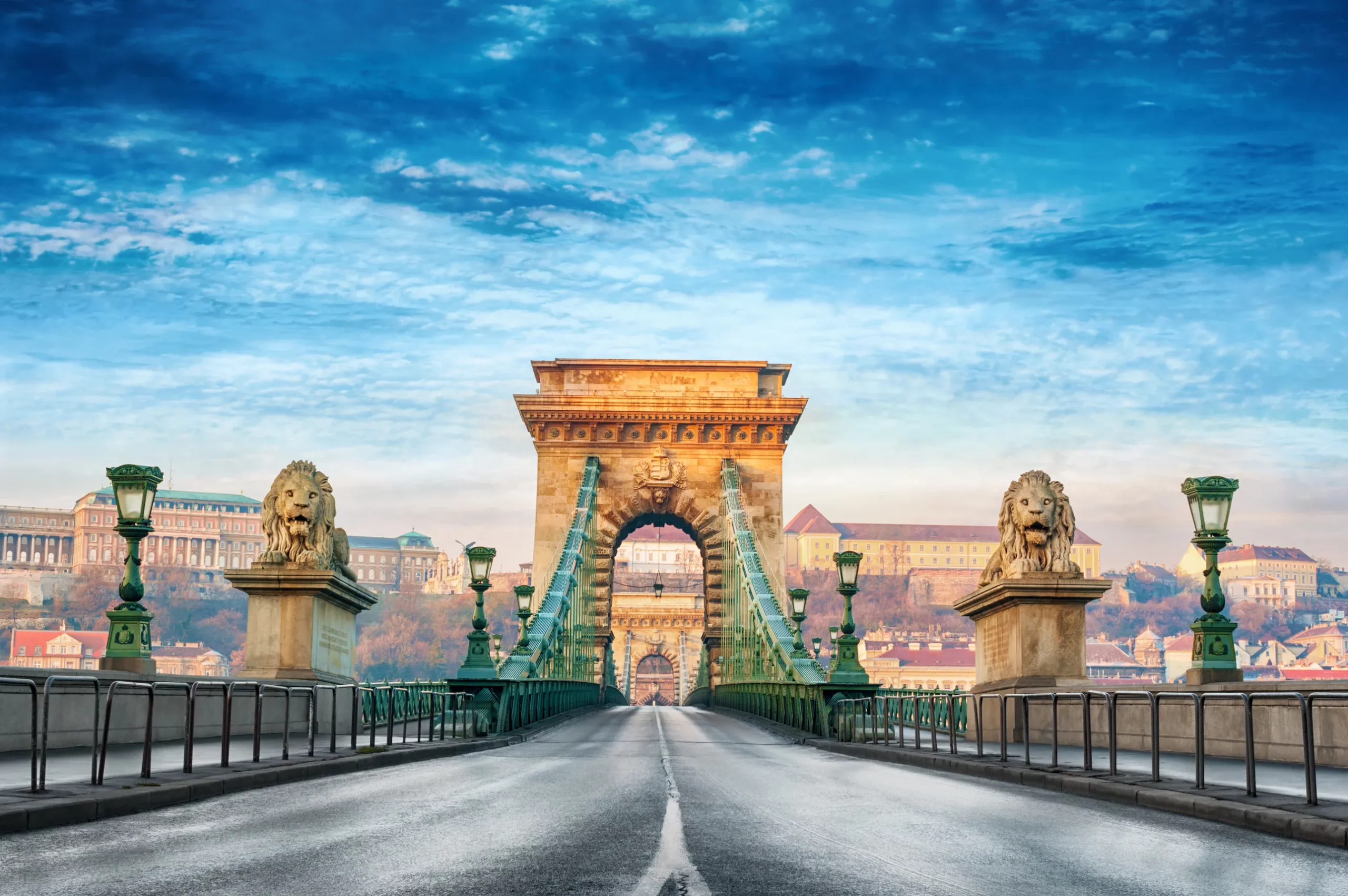 Széchenyi Chain Bridge (Budapest, Hungary)