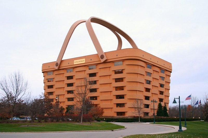 One Of The Good ol' Classics: The Longaberger "Basket" Company, In Newark, Ohio.
