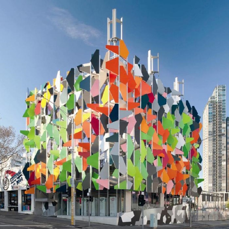 The Pixel Building, By Grocon, In Melbourne, Australia.