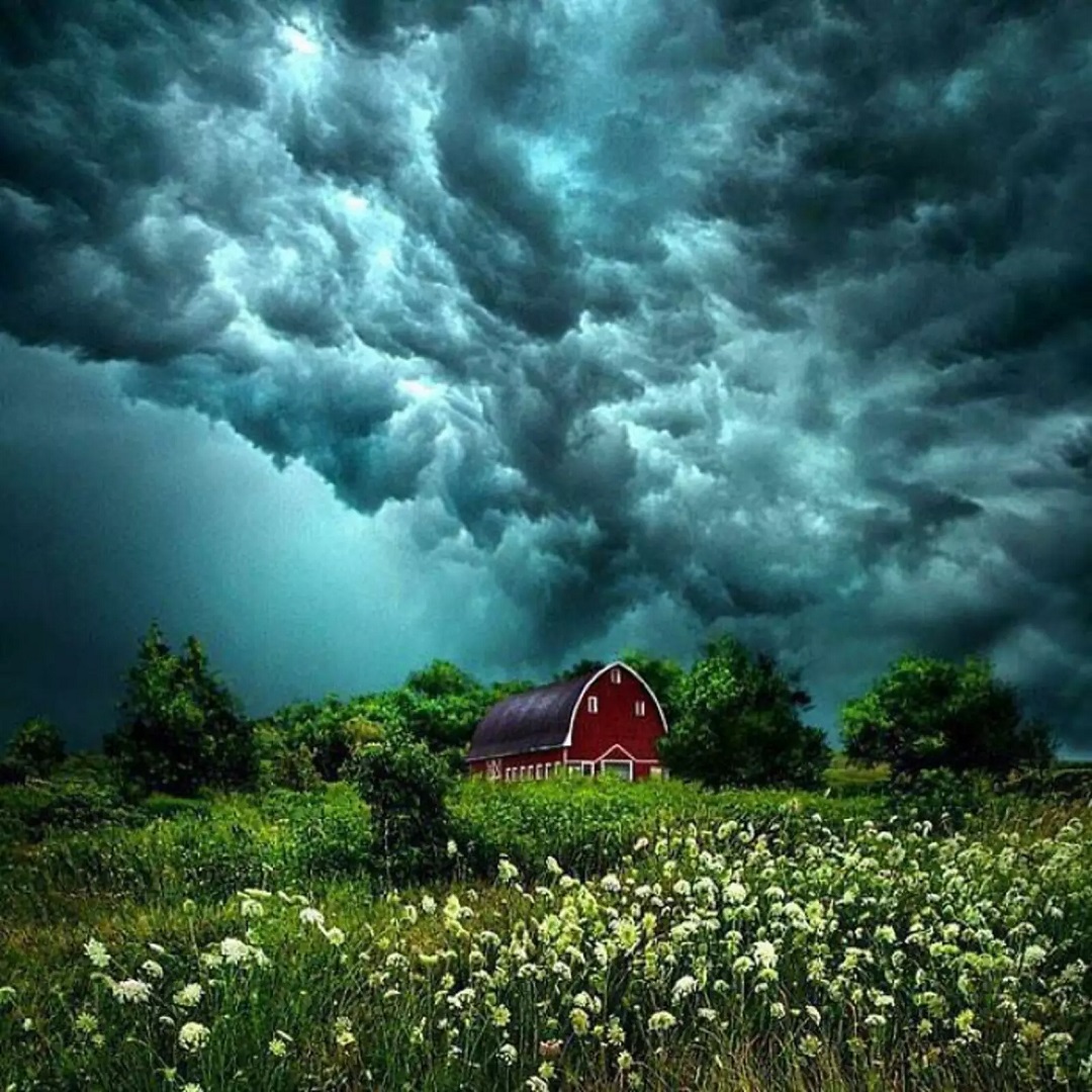 A Storm Forming Over Wisconsin