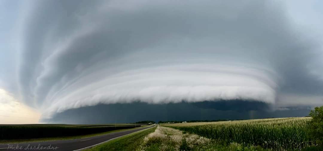 Shelf Cloud Ahead Of Strong Thunderstorm Tonight In Wahoo, Ne. Photo Cr. Nebraska Storm Chasers