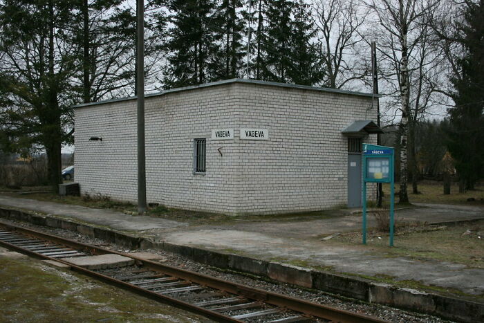 Another Railway Station In Estonia