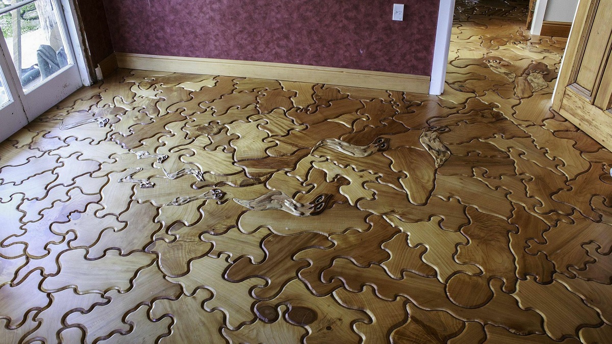 The Ultimate Jigsaw Puzzle For The Guy That Installs Wooden Flooring
