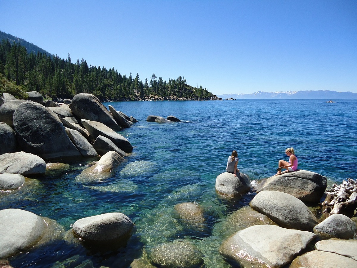 Lake Tahoe, Nevada. It's gorgeous.