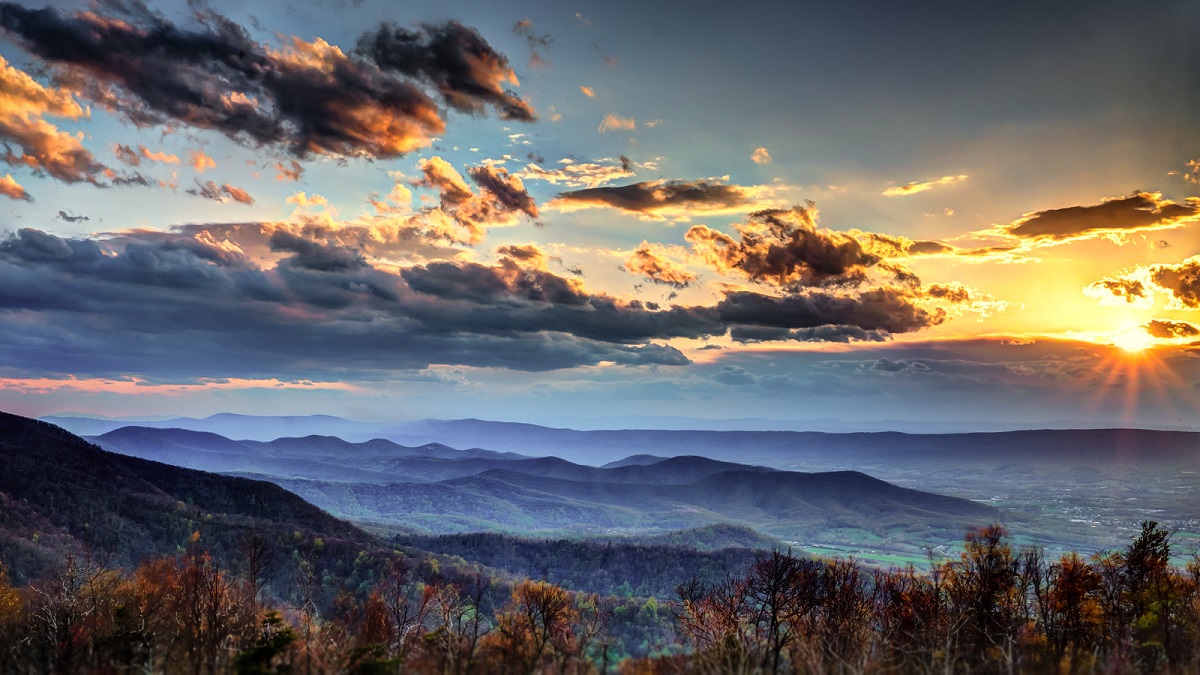 The Shenandoah Valley. It's a fantastic place if you're an outdoorsman: hiking, fishing, hunting, bird watching, camping.