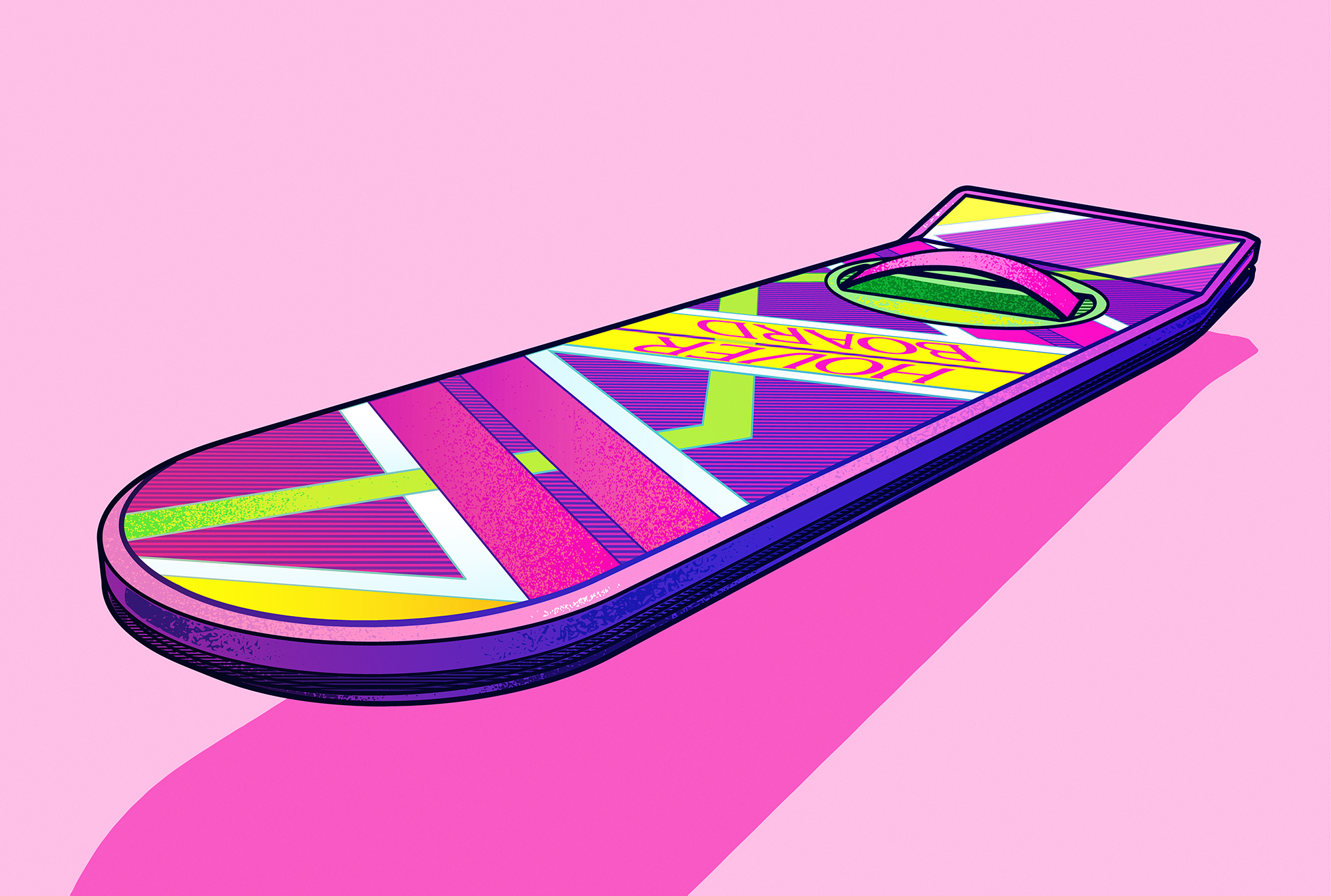 Hover Board From The 90s By Bert Musketon