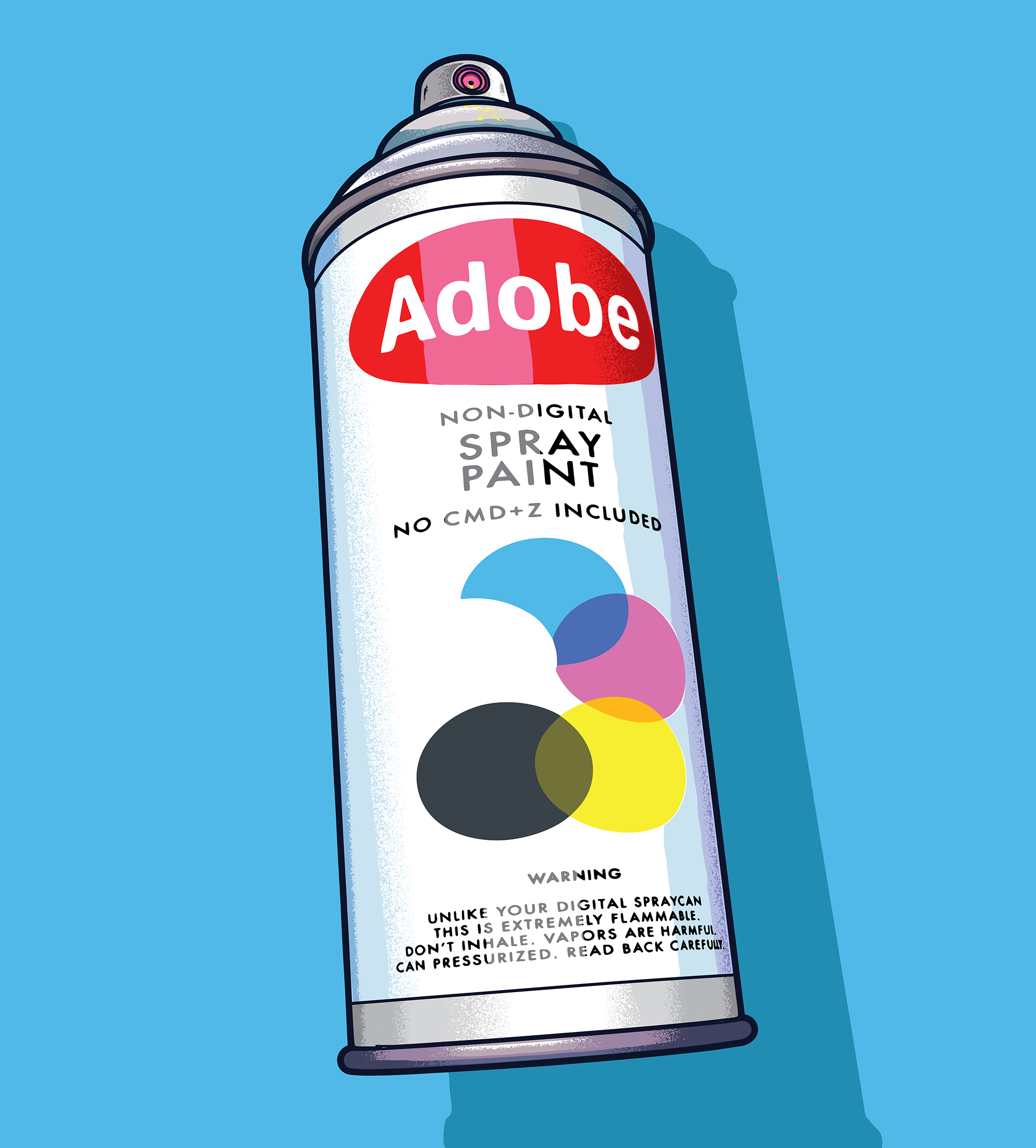 Adobe Spray Paint From The 90s By Bert Musketon