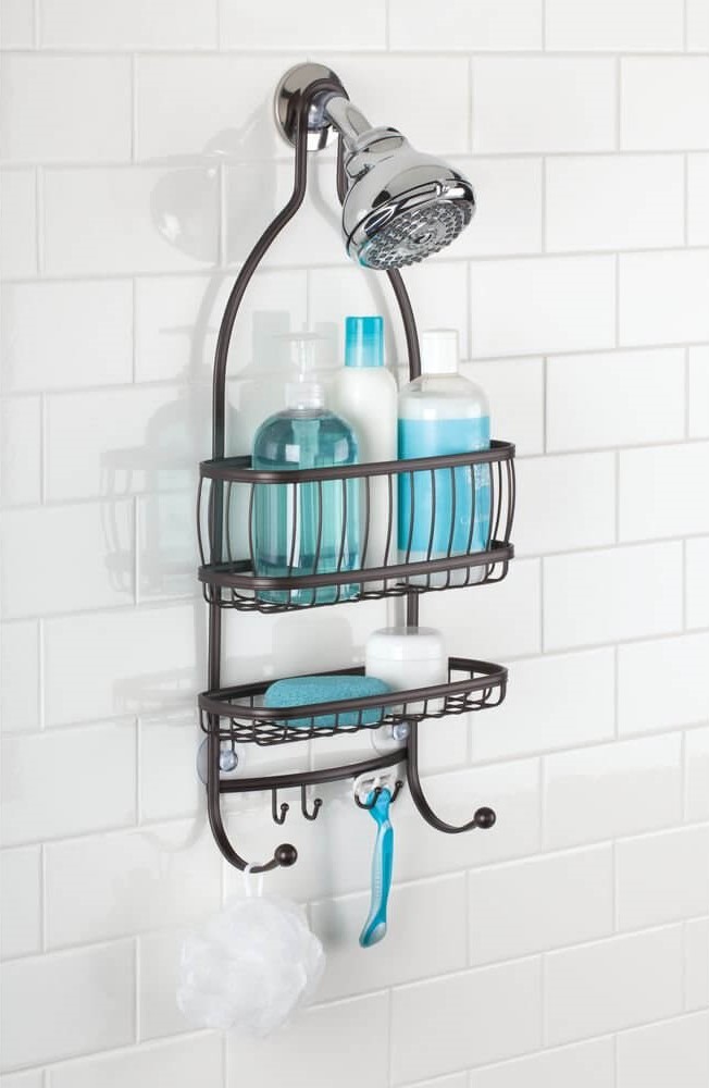 Extra-Wide Wire Mesh Shower Caddy