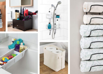 Space-Saver Bathroom Organizers That Increase Storage Without Remodeling