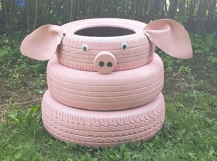 My Mom Made This Pig Planter