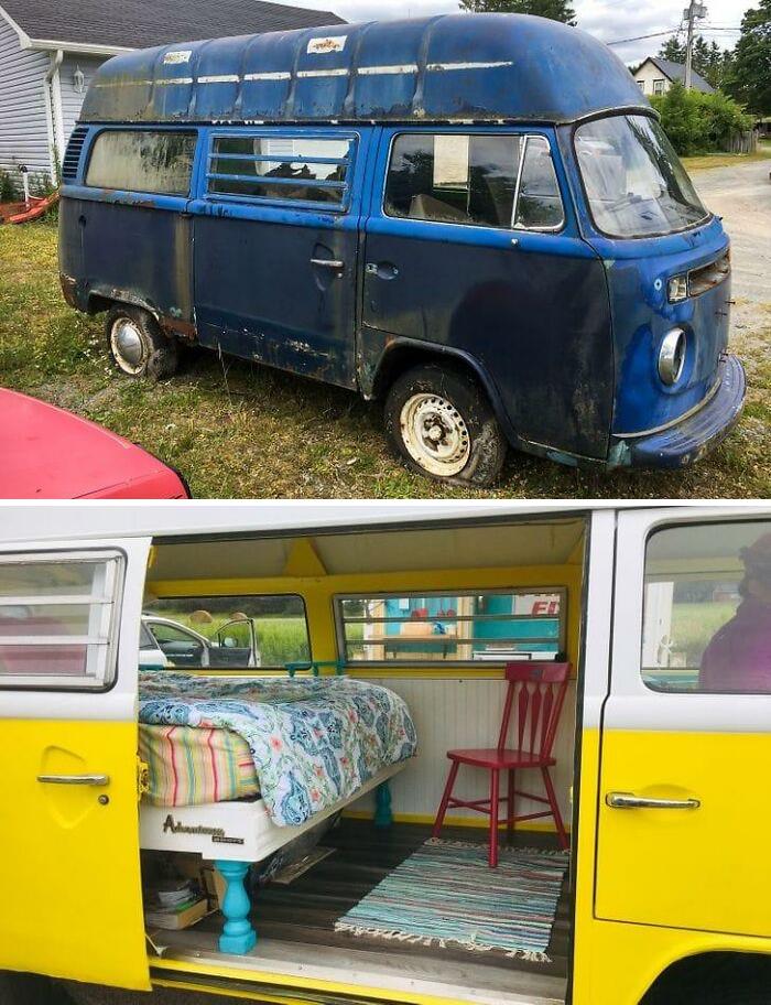 Ultimate Upcycling! Abandoned Car To Airbnb!