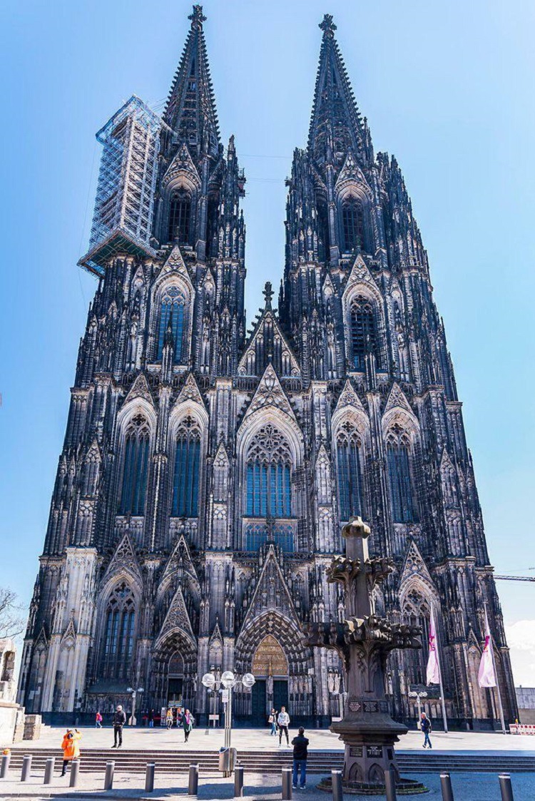 Cologne Cathedral. Masterpiece Of Gothic Architecture. Years Build: 1248 - 1880