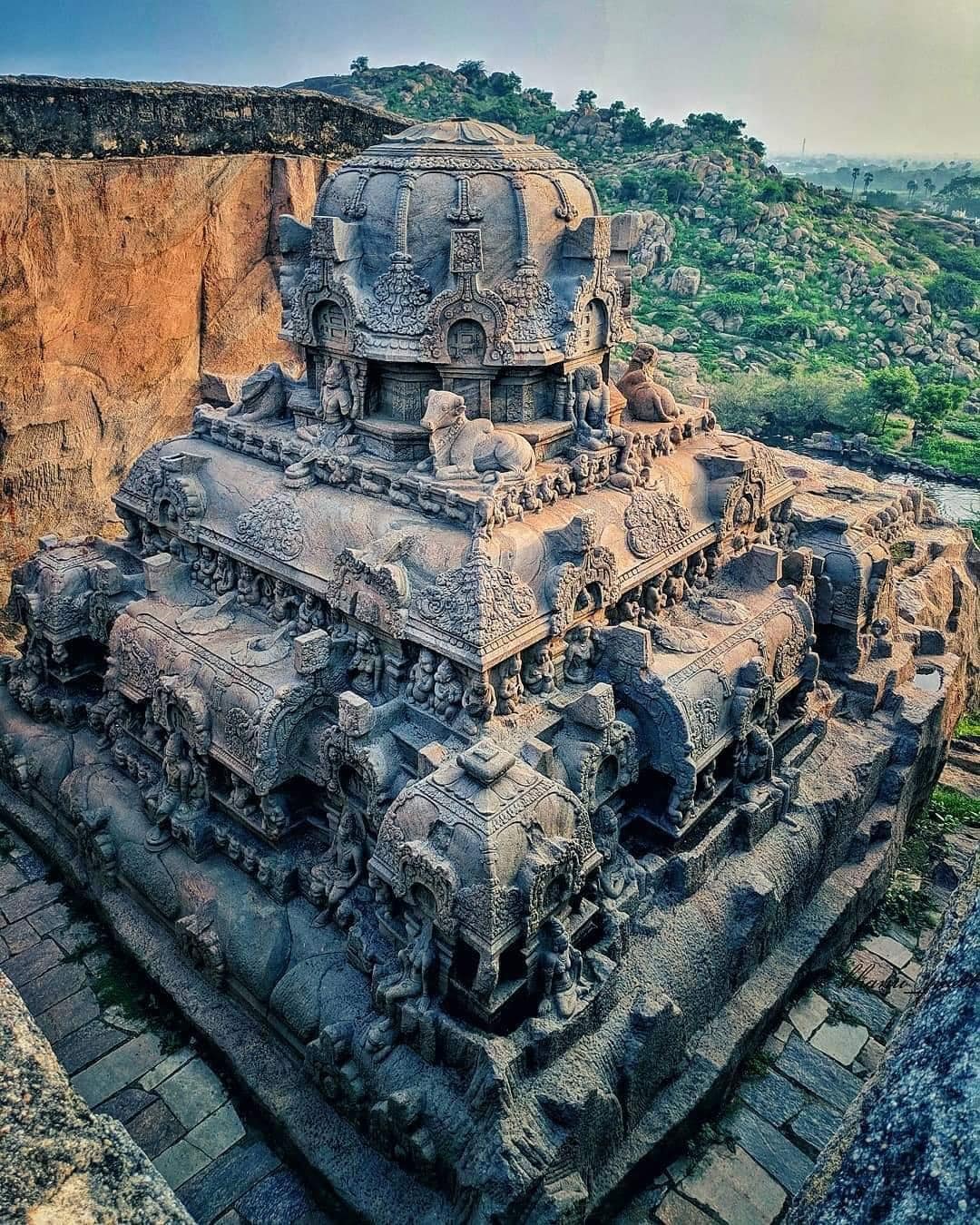Kailasa Temple In Ellora, Maharashtra, India, Is The World's Largest Monolithic Piece Of Art