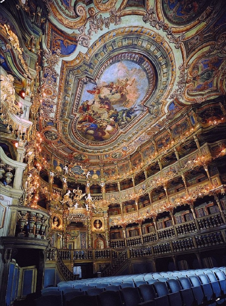 Margravial Opera House. Bayreuth, Germany